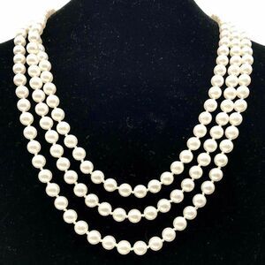 Faux Pearl Fashion Costume Jewelry Necklaces